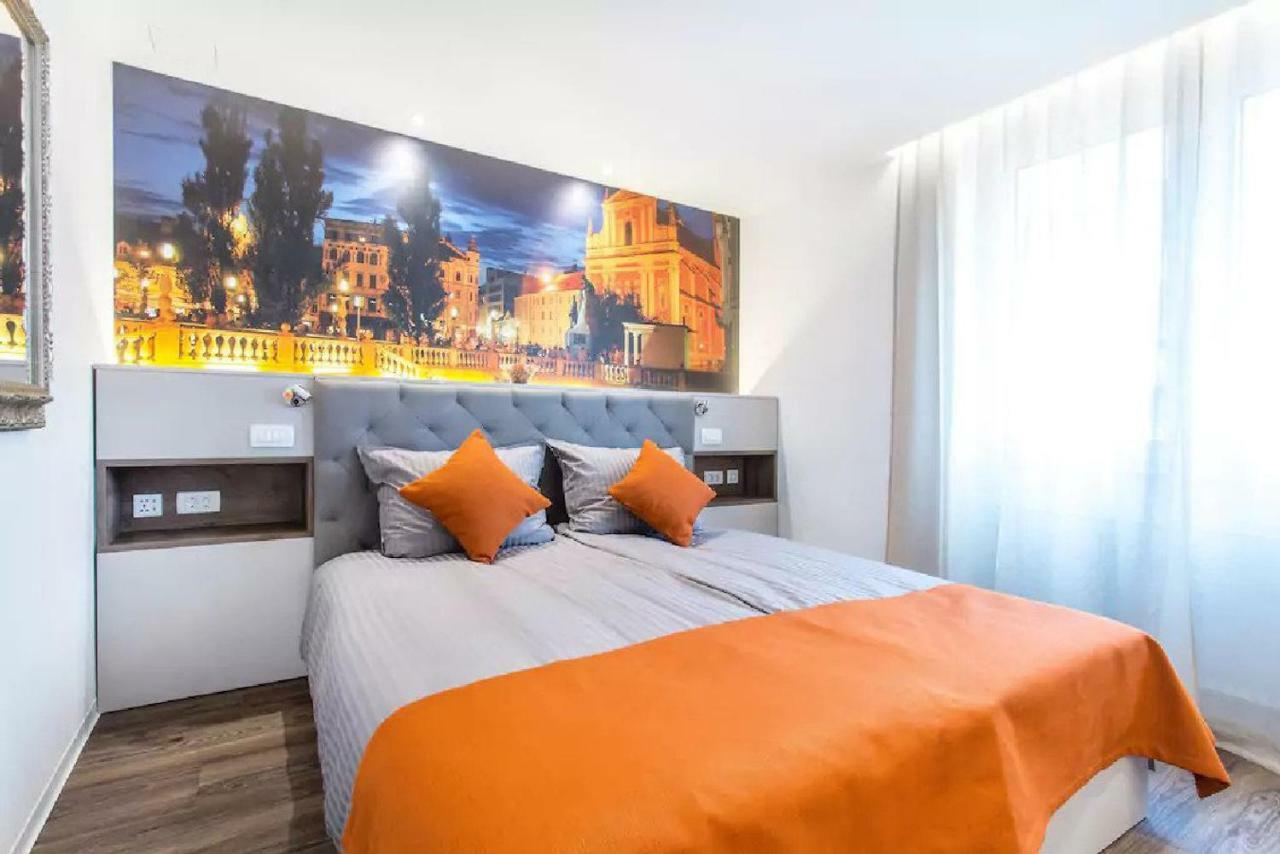 ★ Exclusive Central Apartment ★ Free Garage ★ Ljubljana Bagian luar foto